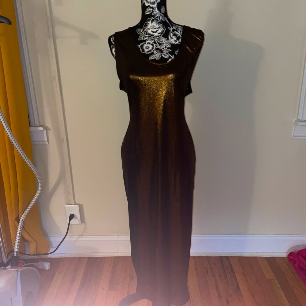 Pretty Little Things Metallic Dress